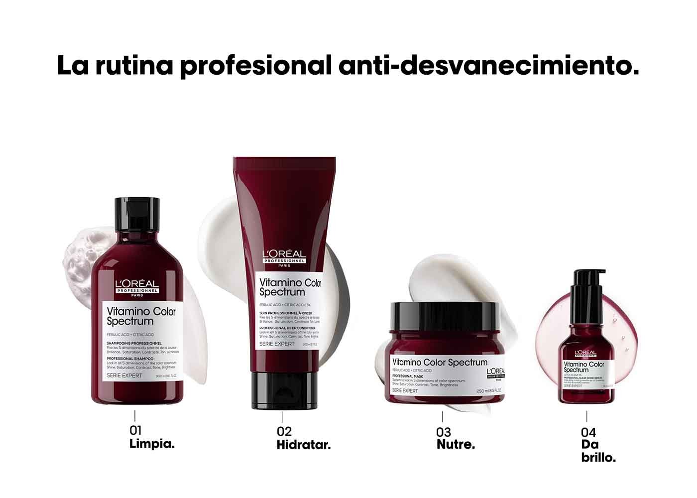 Rutina para cabello teñido Vitamino Color Spectrum